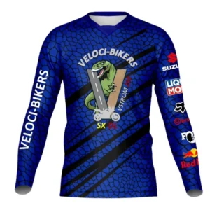 Jersey Veloci-Bikers - Azull