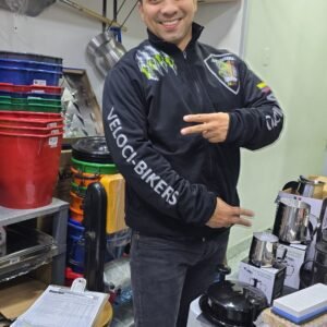 Chaqueta Negra reflectiva